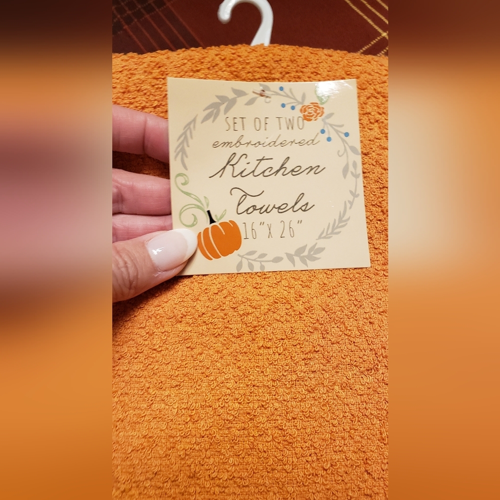 NWT Set of Two Kitchen Towels - Picture 3 of 4